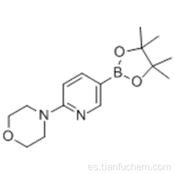 Morfolina, 4- [5- (4,4,5,5-tetrametil-1,3,2-dioxaborolan-2-il) -2-piridinilo] CAS 485799-04-0